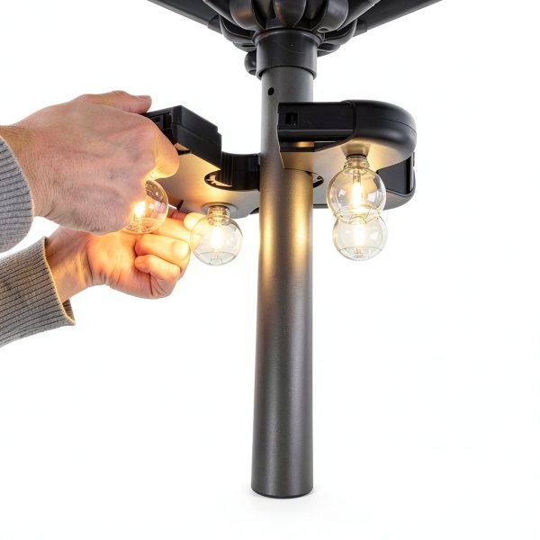 Huizhou Qisheng LED Umbrella Lights Adjustable Brightness-4