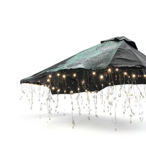 Patioman LED Umbrella Lights Waterproof Remote Control-5
