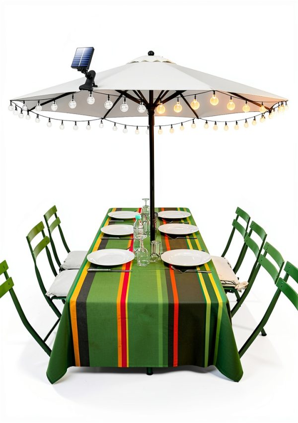 POOCCI Solar Umbrella Lights Remote Control Outdoor Patio-3
