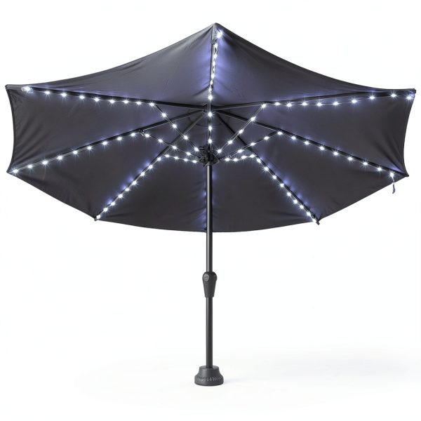 Enhon Patio Umbrella Lights Remote Control Timer Function-0