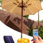 Lusta LED Solar Umbrella Lights Outdoor Patio Remote Control-0