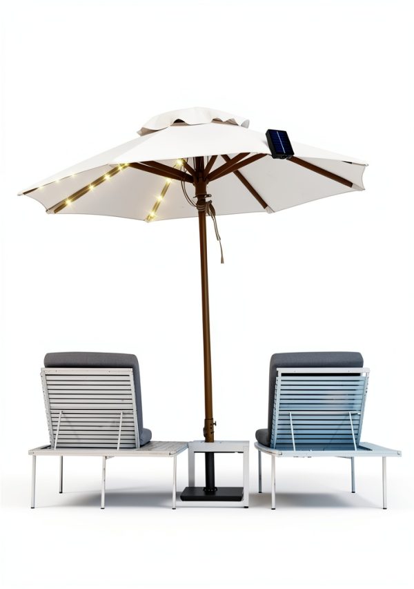 Lusta LED Solar Umbrella Lights Outdoor Patio Remote Control-1