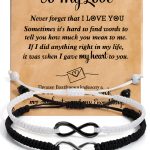 Couple Bracelets Infinity Love Stainless Steel Charm Unisex-0