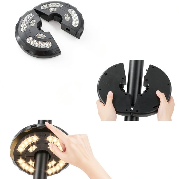 OYOCO LED Umbrella Light 3 Modes Camping Outdoor Lighting-3