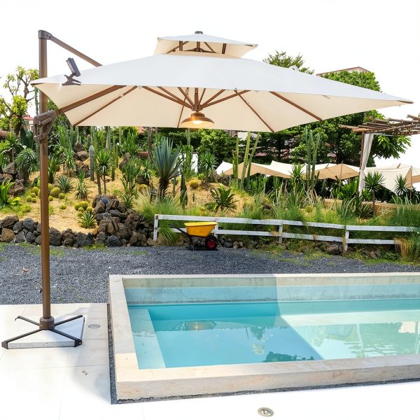 AnuirheiH Solar Umbrella Lights Waterproof Outdoor Patio-5