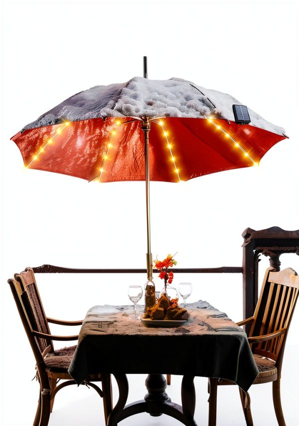 Lusta LED Solar Umbrella Lights Outdoor Patio Remote Control-3
