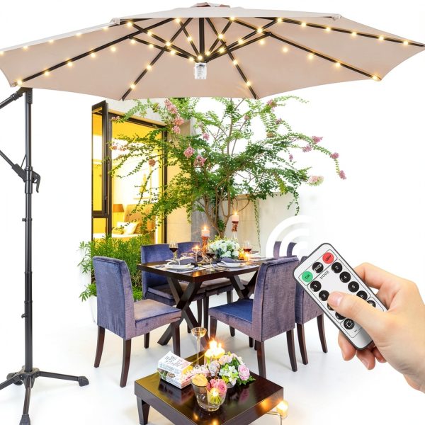 iYeHo LED Umbrella Lights Waterproof Remote Control Outdoor-1