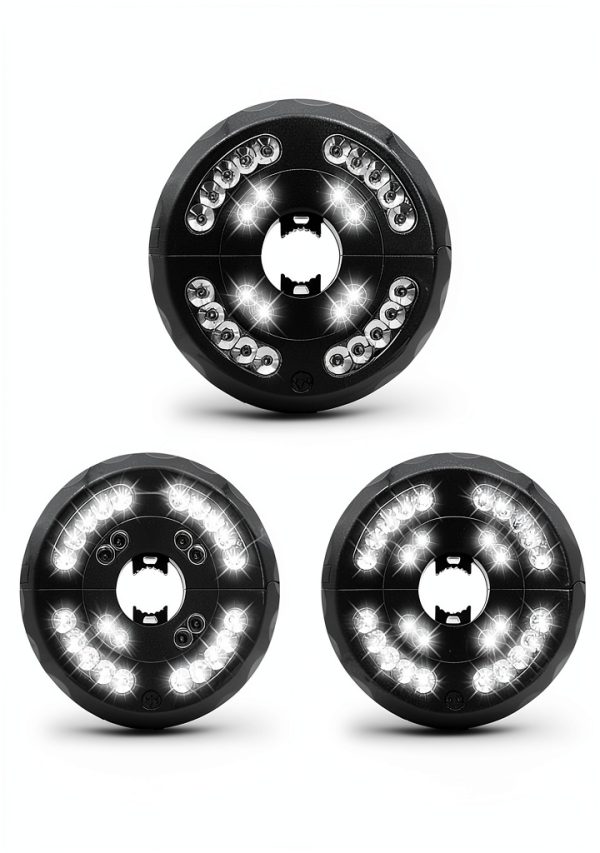 Stdlyxun LED Umbrella Light Rechargeable Outdoor Patio-2