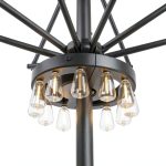 ALL FORTUME LED Umbrella Lights Dimmable Timer Battery-0