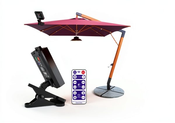 AnuirheiH Solar Umbrella Lights Waterproof Outdoor Patio-6