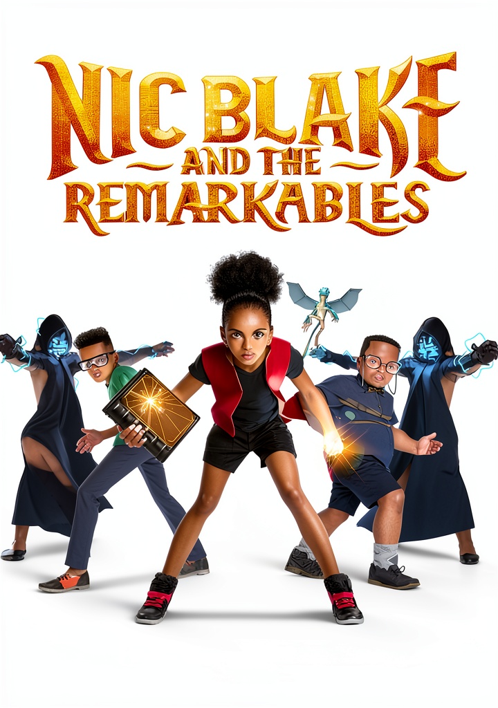 Nic Blake and the Remarkables Book 2 cover showcasing fantasy elements