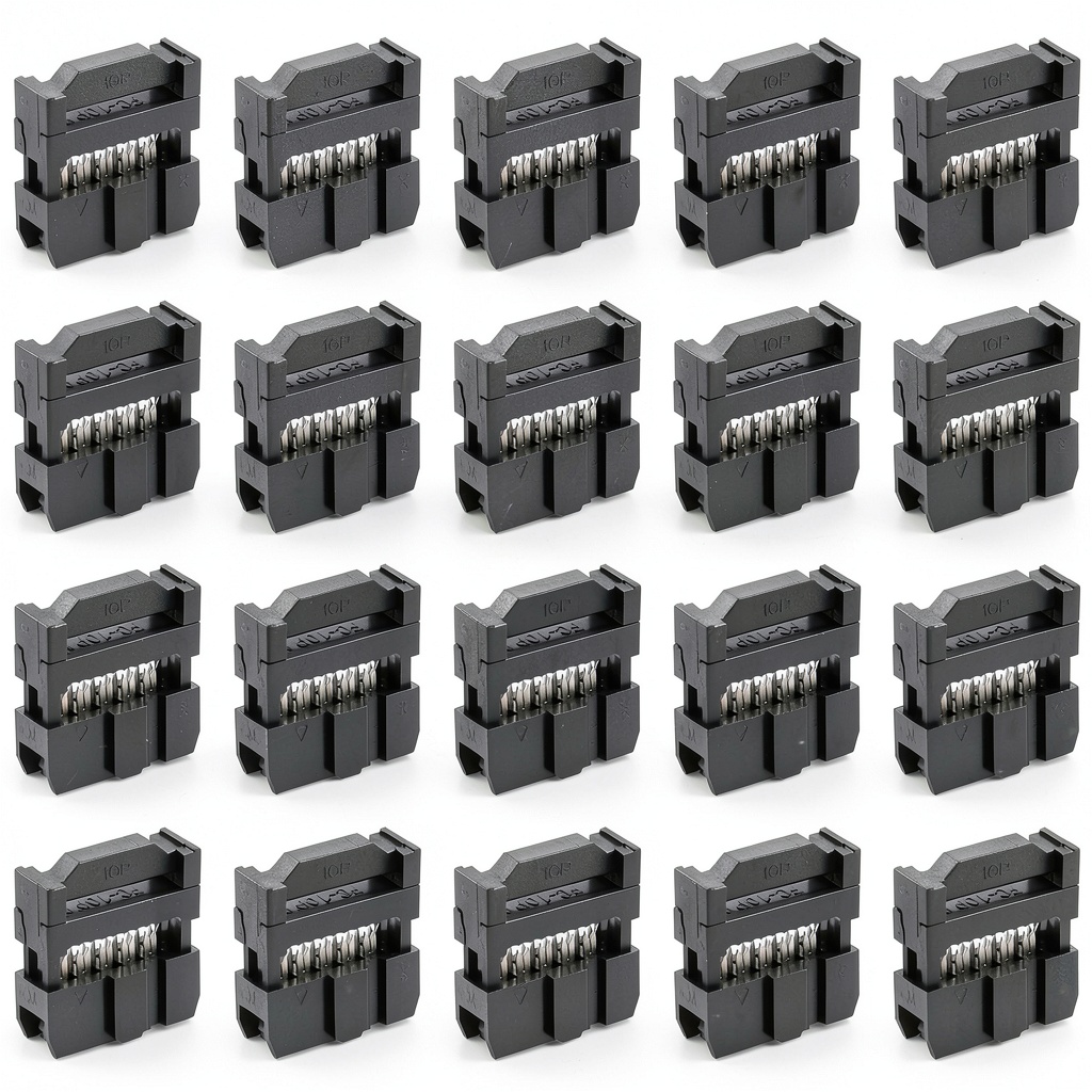 CHENJIN 10-Pin IDC Female Socket Connector
