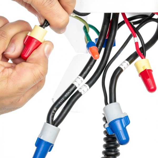 3M Twist-On Electrical Connectors Blue Metal-1