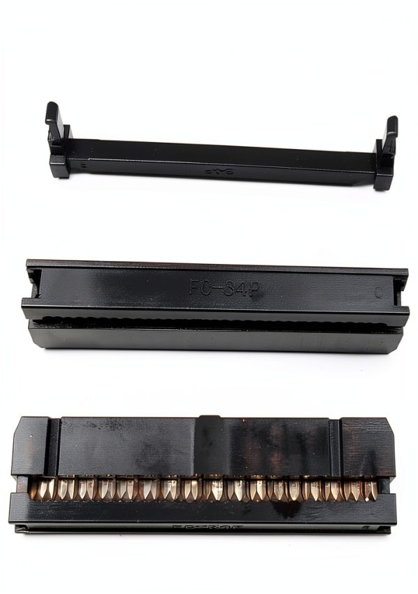 34 Pin IDC Socket 28-34P Black Plastic Pin Terminal PC Accessories-5