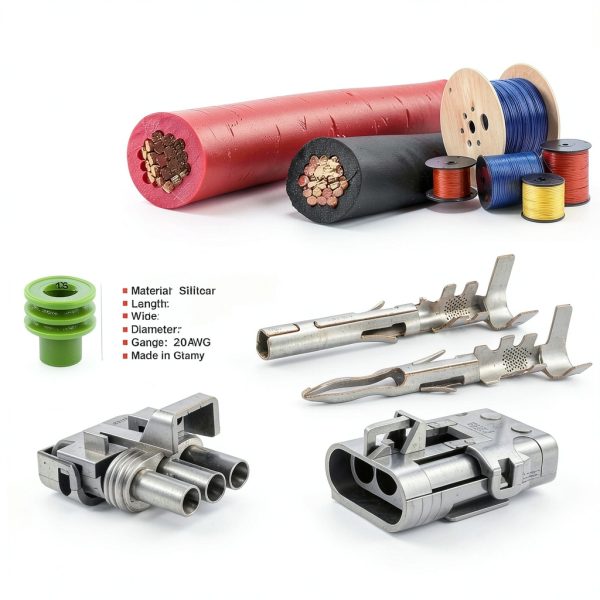 Female 3-Contact Tower Weather Pack Connector 16V 20A ELITE.CITI-3
