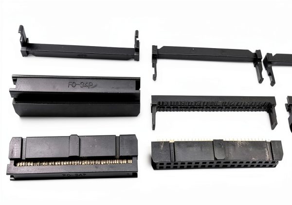 34 Pin IDC Socket 28-34P Black Plastic Pin Terminal PC Accessories-0