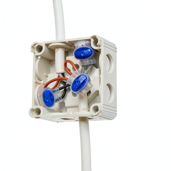 3M IDC Electrical Terminal Connector 50/1000 Blue Nylon Insulated Wire-4