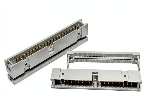Marvic 40‑Pin Male IDC Connector 2.54mm 10‑Pack Gold Plated Low-0