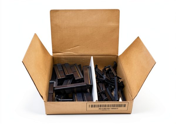 34 Pin IDC Socket 28-34P Black Plastic Pin Terminal PC Accessories-1