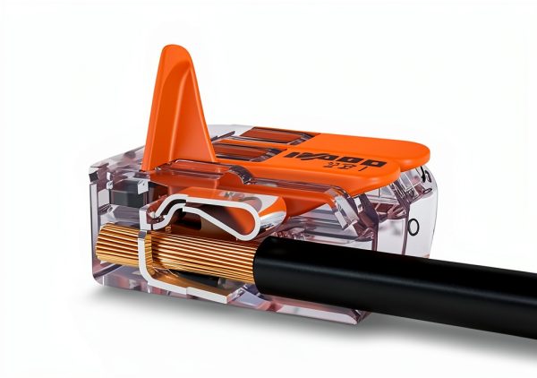Wago 221-415 Orange Lever Terminal Block – Compact 2‑Wire Design-3