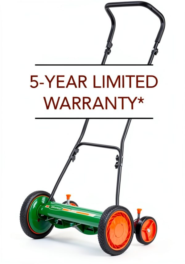 Scotts Outdoor Tools 20 Inch 5-Blade Reel Mower Green-1