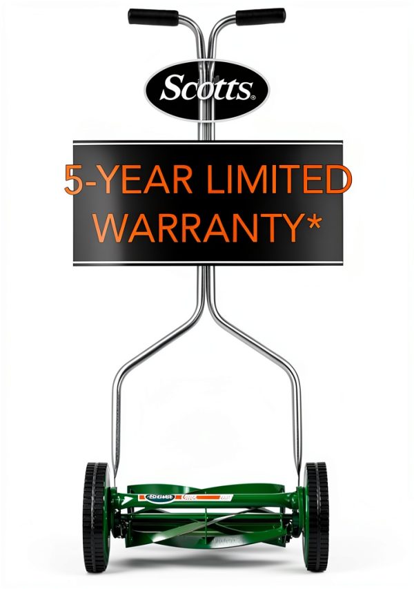 Scotts 304-14S 14-Inch 5-Blade Push Reel Lawn Mower Green-1