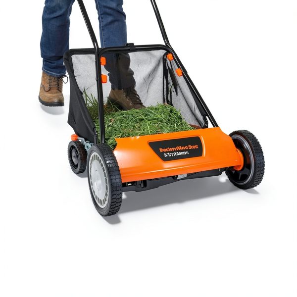 LawnMaster 18-Inch Push Reel Lawn Mower with 5 Steel Blades Manual-2