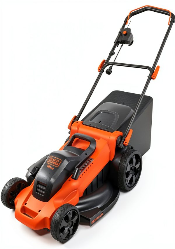 BLACK+DECKER Lawn Mower 20 Inch Corded Electric MM2000 13 Amp Motor-0