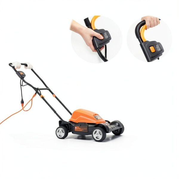 LawnMaster Electric Lawn Mower ME1218X 19 Inch 12AMP Corded-3