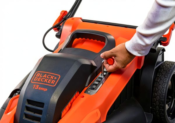 BLACK+DECKER Lawn Mower 20 Inch Corded Electric MM2000 13 Amp Motor-7