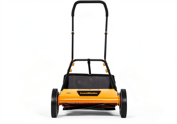 LawnMaster 18-Inch Push Reel Lawn Mower with 5 Steel Blades Manual-6