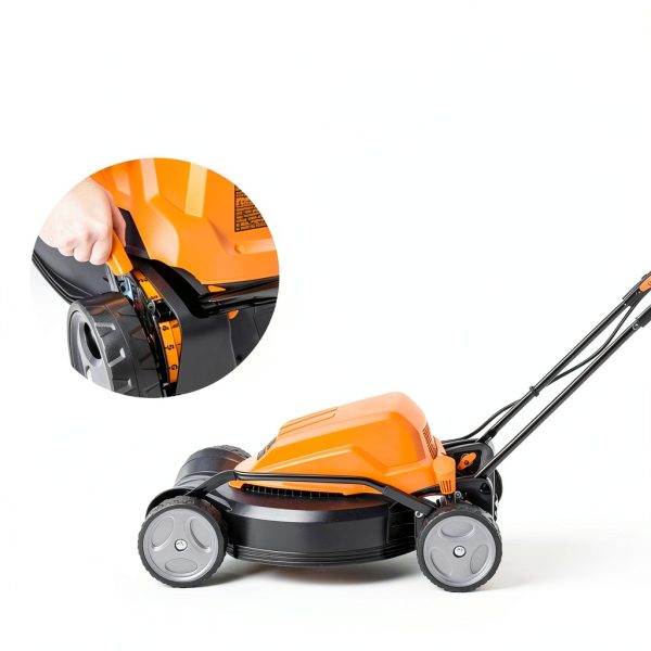 LawnMaster Electric Lawn Mower ME1218X 19 Inch 12AMP Corded-2